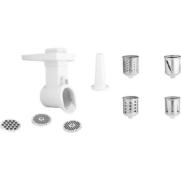 5358782 Мясорубка электрическая Zelmer ZMM9802B белый STDN-0011325 - Вид №2