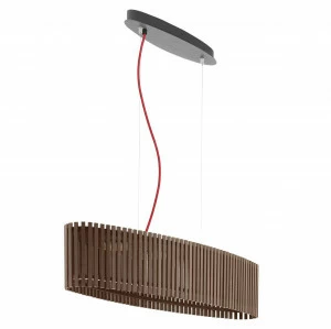 Подвесной светильник Eglo Roverato АВ овальный темный EGLO ДИЗАЙНЕРСКИЕ, ROVERATO 072066 Коричневый