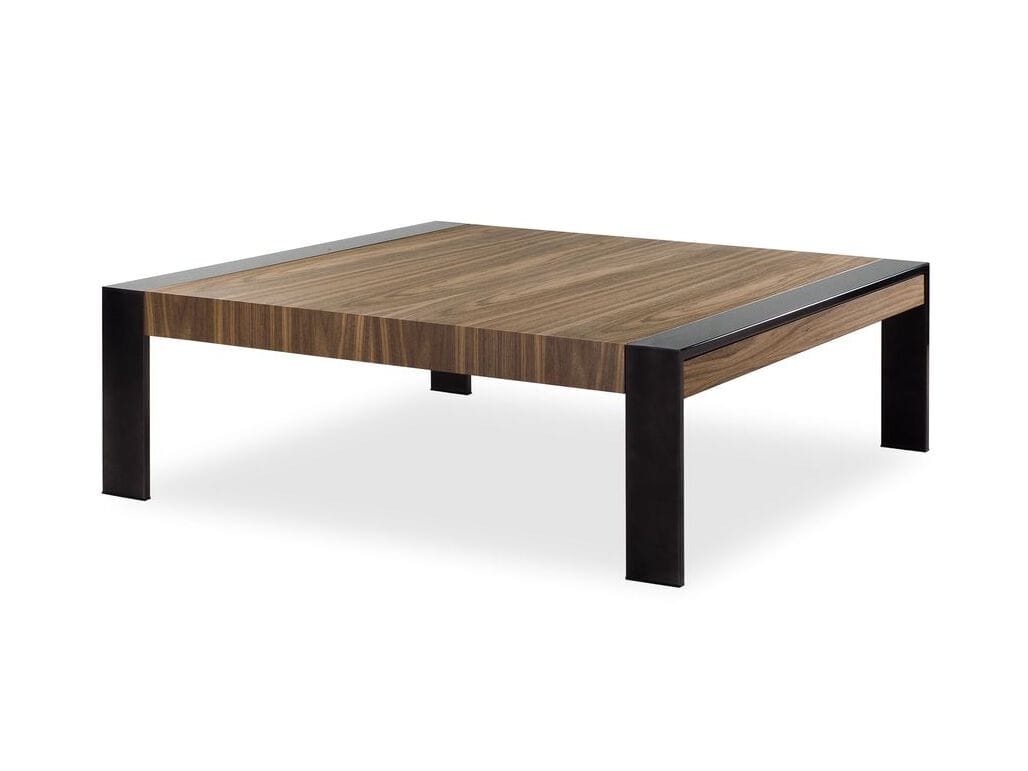 Деревянный квадратный низкий журнальный столик Hurtado Evolution ARCH-00032077