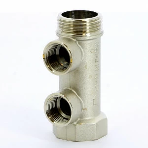 Коллектор НВ 1" никелированный ITAP 2 выхода 1/2"В 38мм