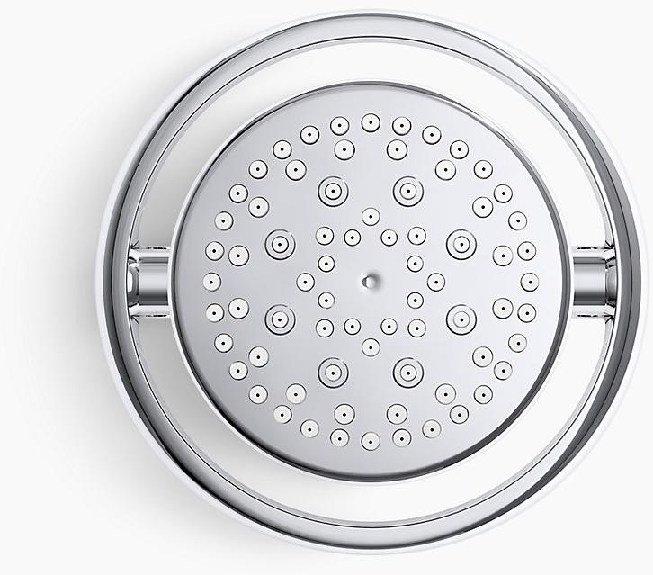 KOHLER Многофункциональная настенная насадка для душа Flipside 2,5 галлона в минуту K-15996-SN  - Вид №2