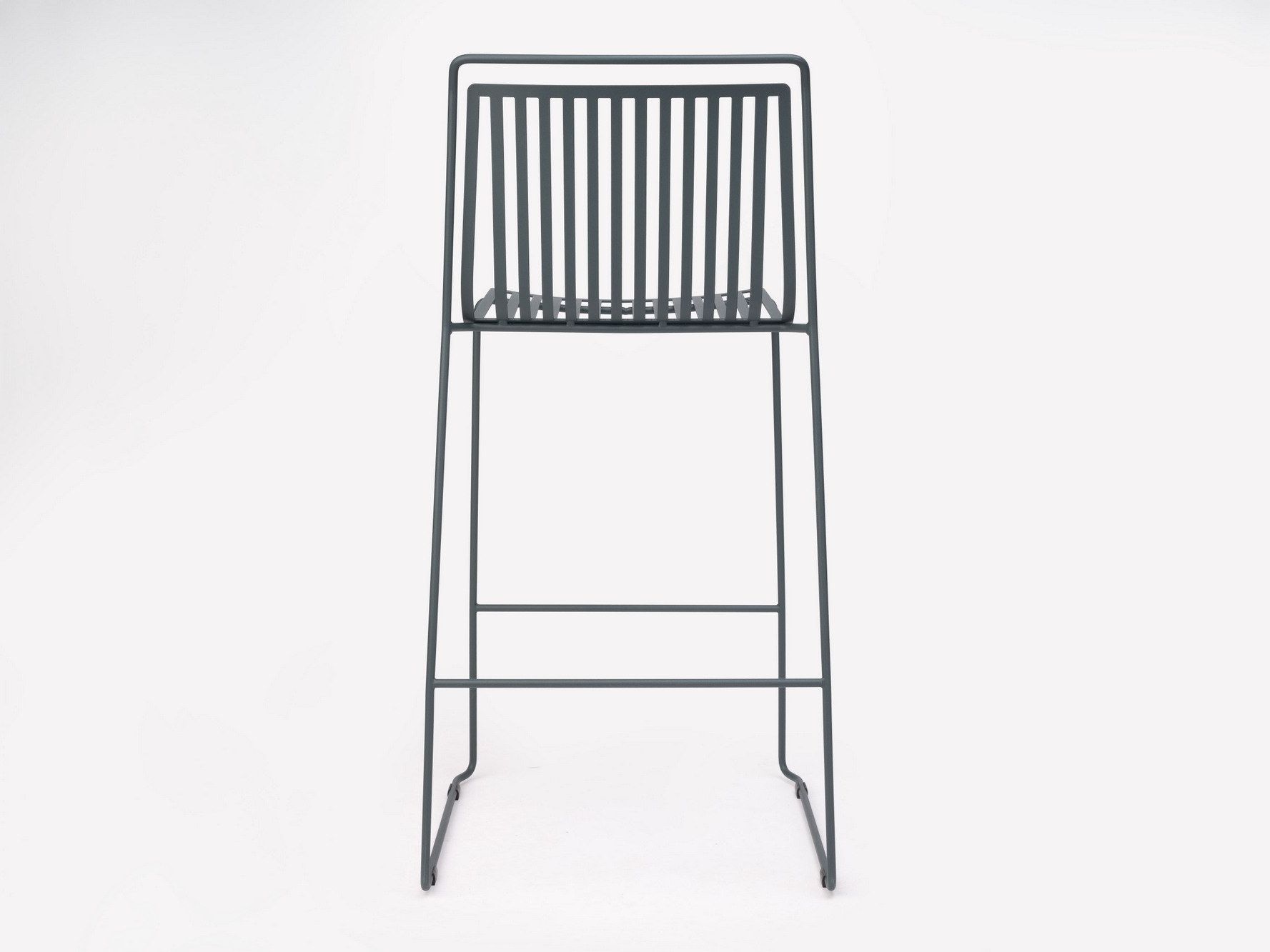 Стальной сани сад табурет с подставкой для ног ONDARRETA Alo ARCH-00099616 - Вид №2