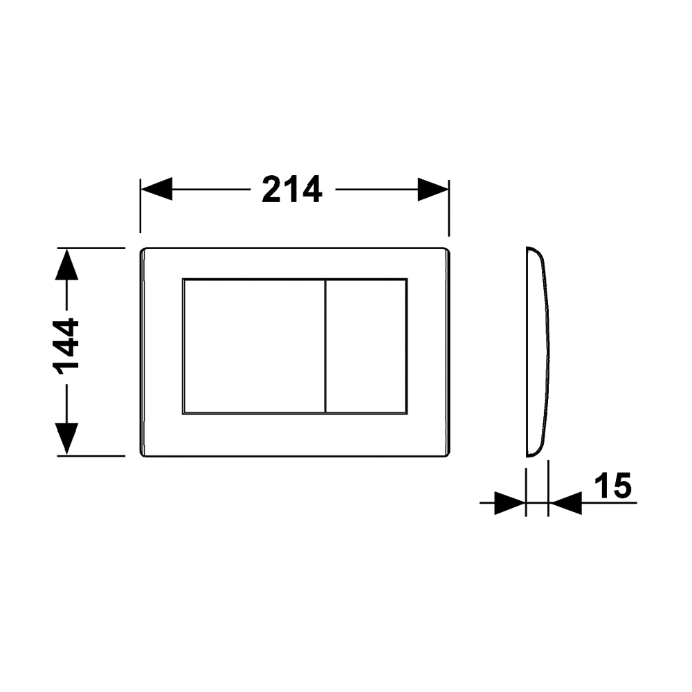 9240322 planus Tece TECEplanus - Вид №1