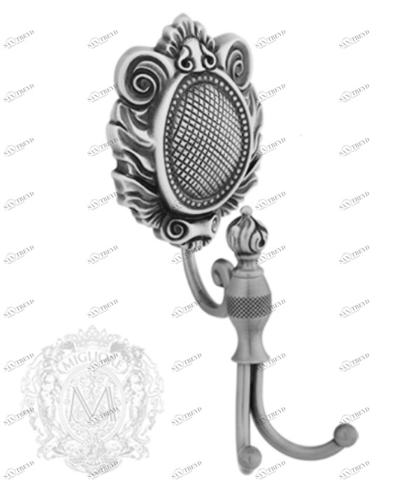 Крючок двойной MIGLIORE Cleopatra ML.CLE-60.709.CR хром 