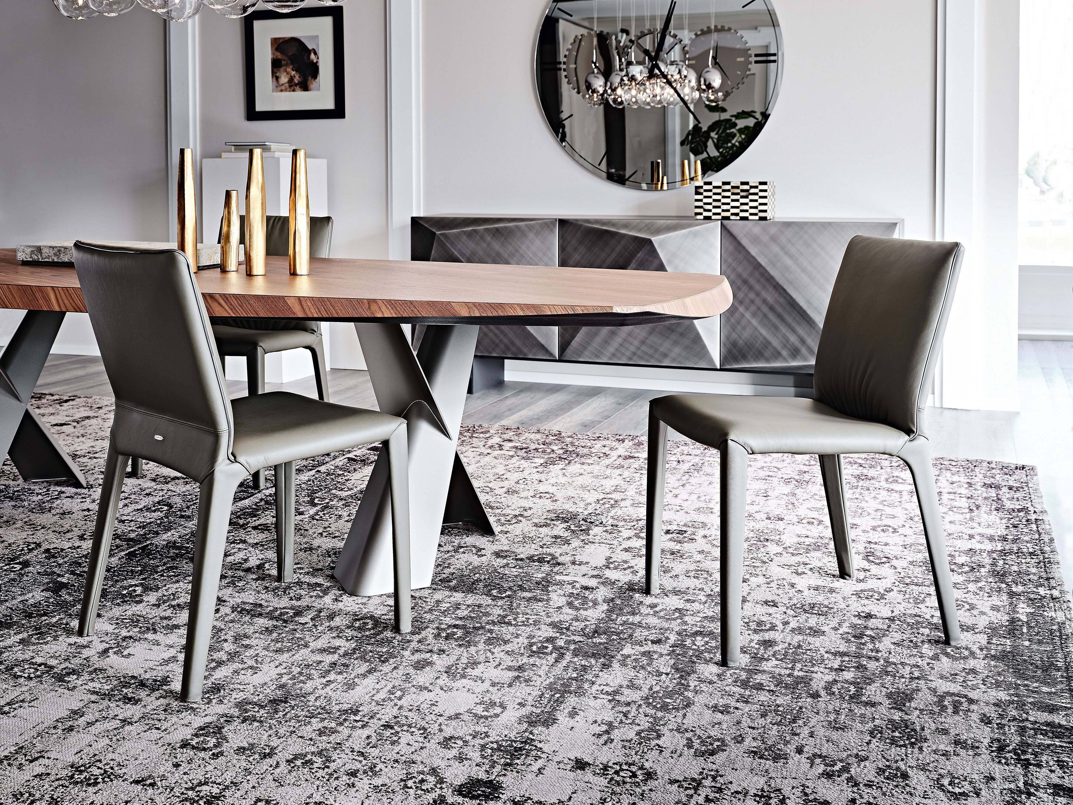 Кожаный стул Cattelan italia PENELOPE ARCH-00099321 - Вид №3