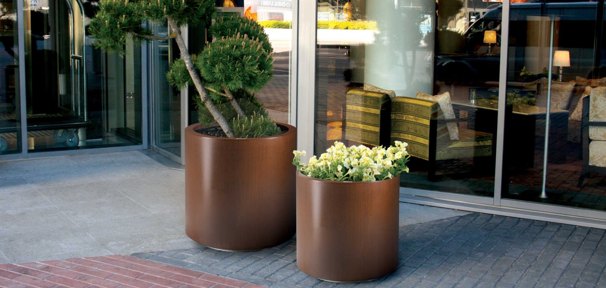 Стальная плантатор Corten™ Metalco ASTER ARCH-00031030 - Вид №2
