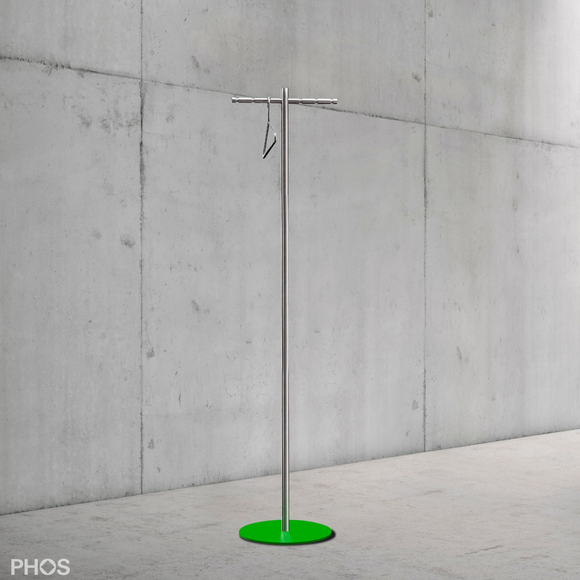 GSTSR-BPGr Вешалка для одежды sorbus, основание: зеленое. PHOS  - Вид №3