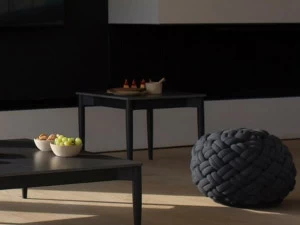 Joli Низкий квадратный керамический журнальный столик Marguerite