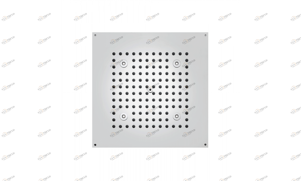 H37451 Потолочный & настенный душ DREAM - Cube - RGB CROMOTHERAPY BOSSINI 