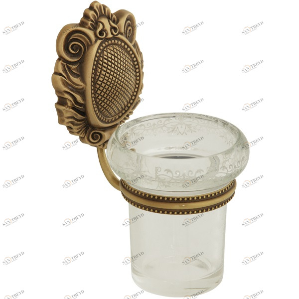 Стакан для щеток MIGLIORE Cleopatra ML.CLE-60.702.BR бронза 