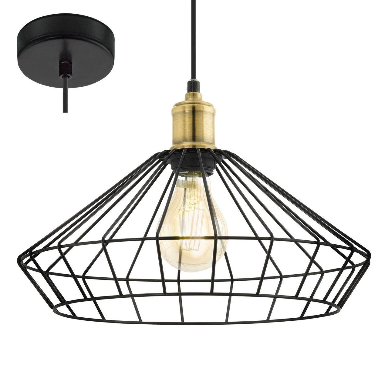 Подвесной светильник Eglo Denham 49788 EGLO DENHAM 086827 Черный  - Вид №1