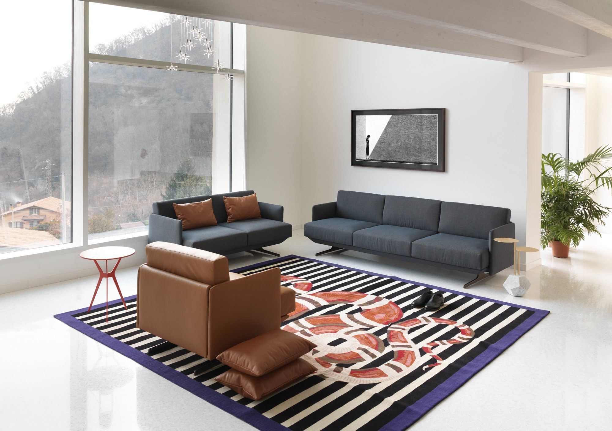 3-местный съемный тканевый диван SITIA Hugo ARCH-00011964 - Вид №2