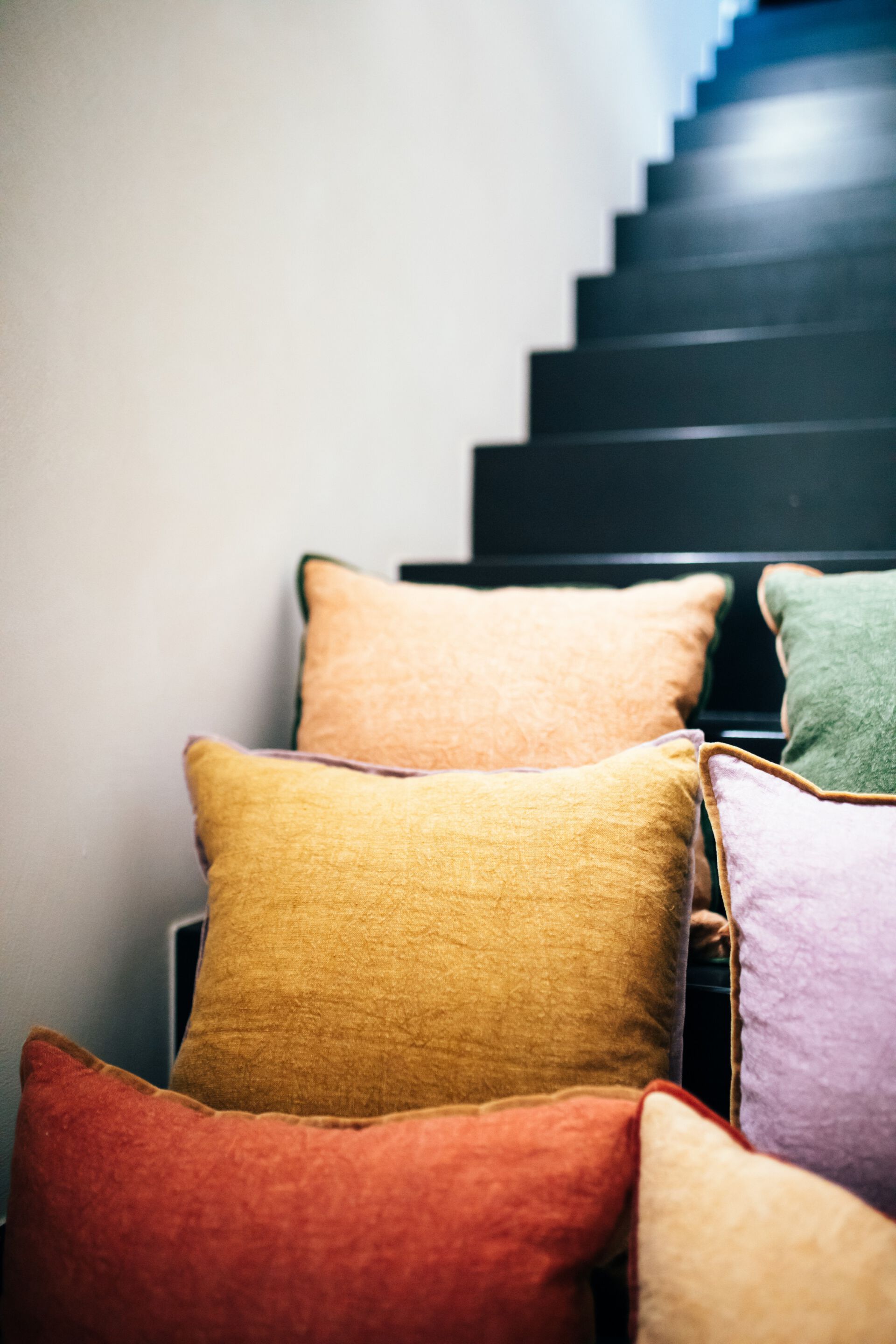 Подушка из льна и хлопка POMAX ALPHA OPPOSITES ARCH-00048053 - Вид №3