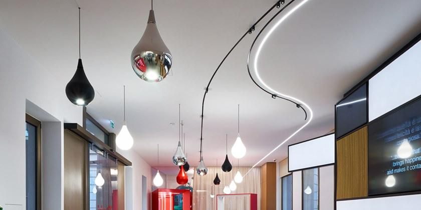 iGuzzini Подвесной светильник из пластика Drop by drop sun-id-1404782 - Вид №2