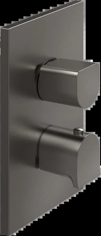 Смеситель для душа 59132 707 Gessi Rilievo ЧЕРНЫЙ МЕТАЛЛ BR. PVD