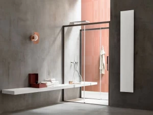 ARBLU Хрустальная душевая кабина с раздвижной дверцей Sirio