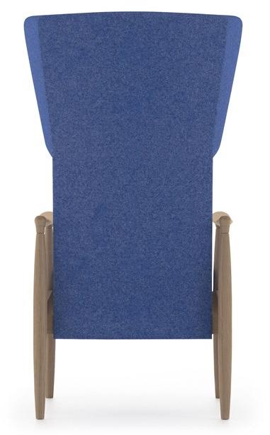 PIAVAL Кресло из ткани с высокой спинкой Pia | health & care 49-63/3 - Вид №3