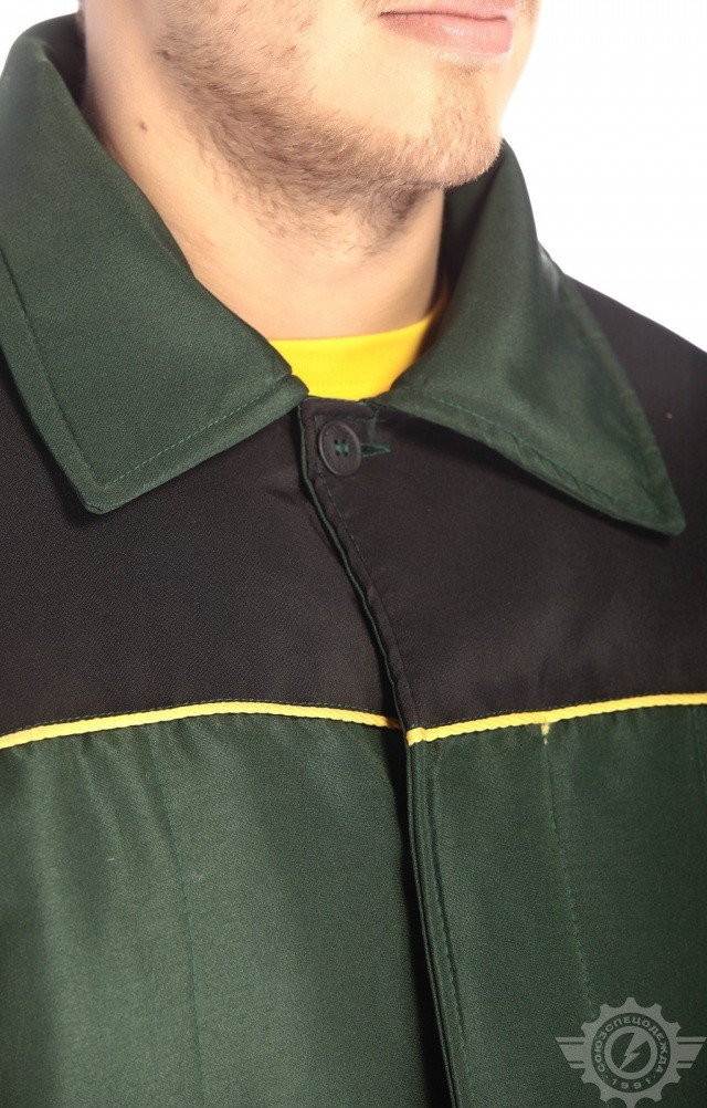 62267 Костюм "Дон" зеленый  Зимняя спецодежда  размер 64-66/182-188  - Вид №10