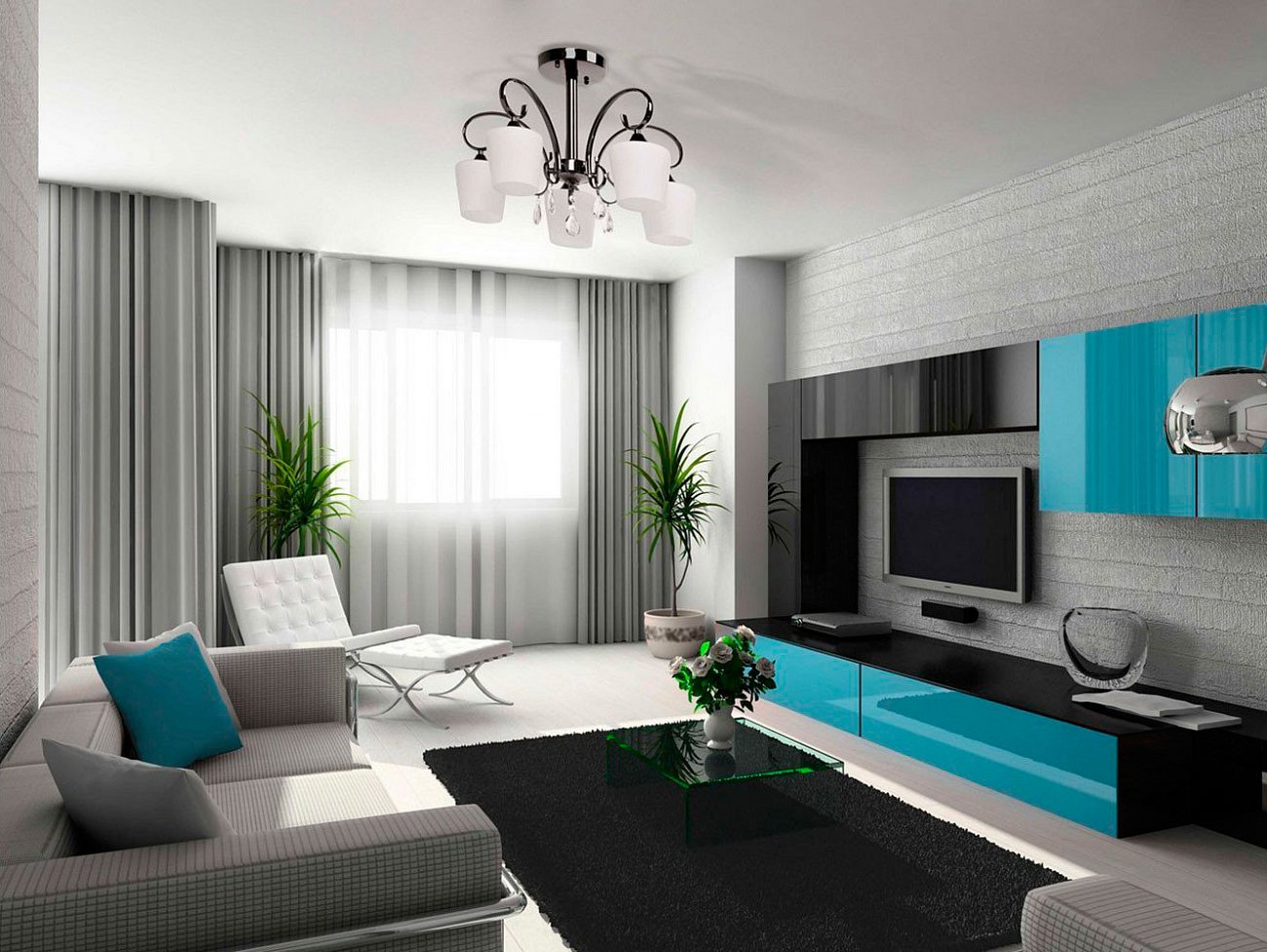 Потолочная люстра MW-Light Блеск 315011205 MW-LIGHT ДИЗАЙНЕРСКИЕ, БЛЕСК 182281 Черный  - Вид №1