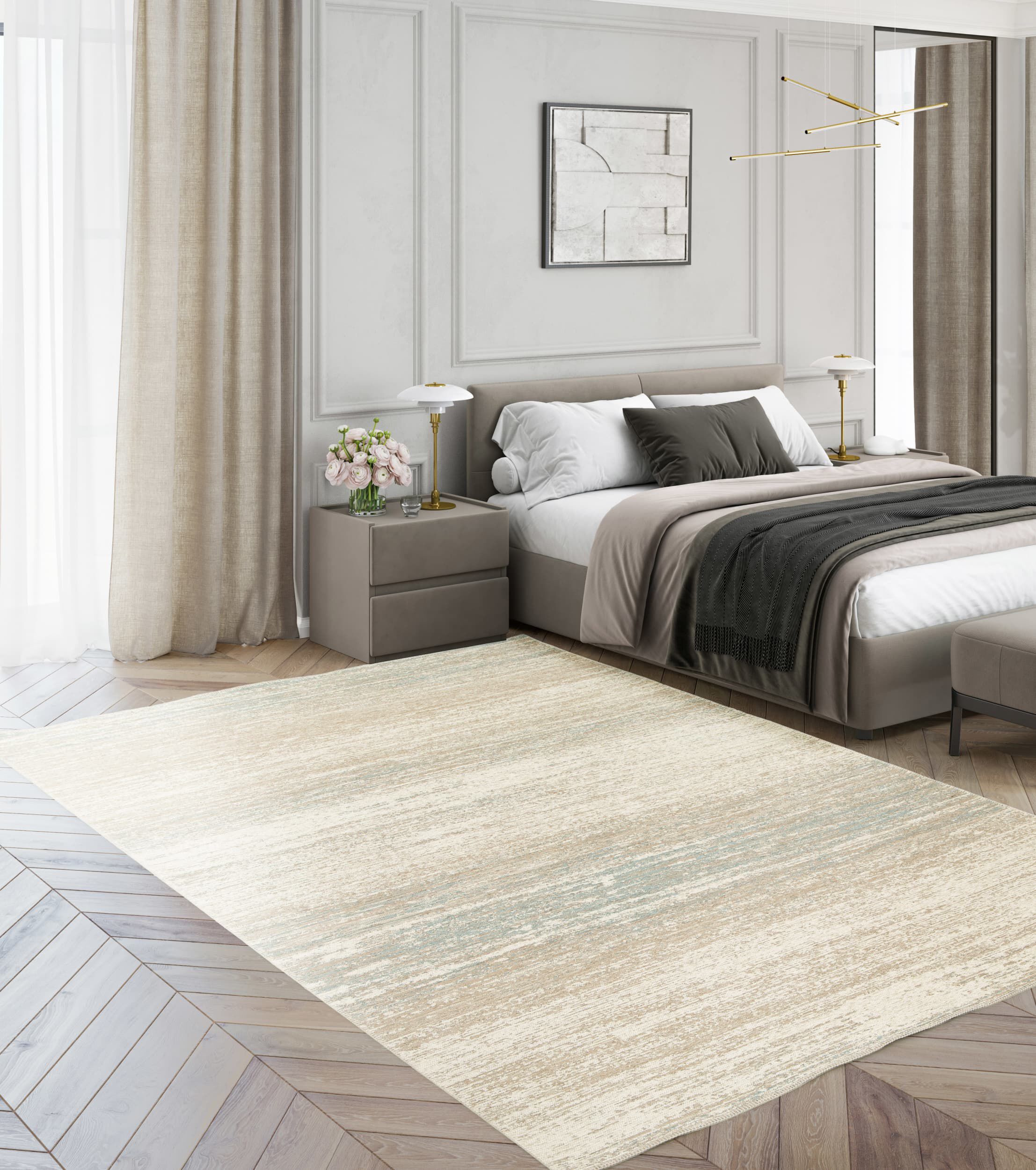 Ковер с прямоугольным рисунком Ademi Essential ARCH-00045725 - Вид №2