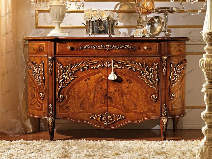 Barnini Oseo Комод из фанерованной древесины с распашными дверцами Reggenza luxury X032