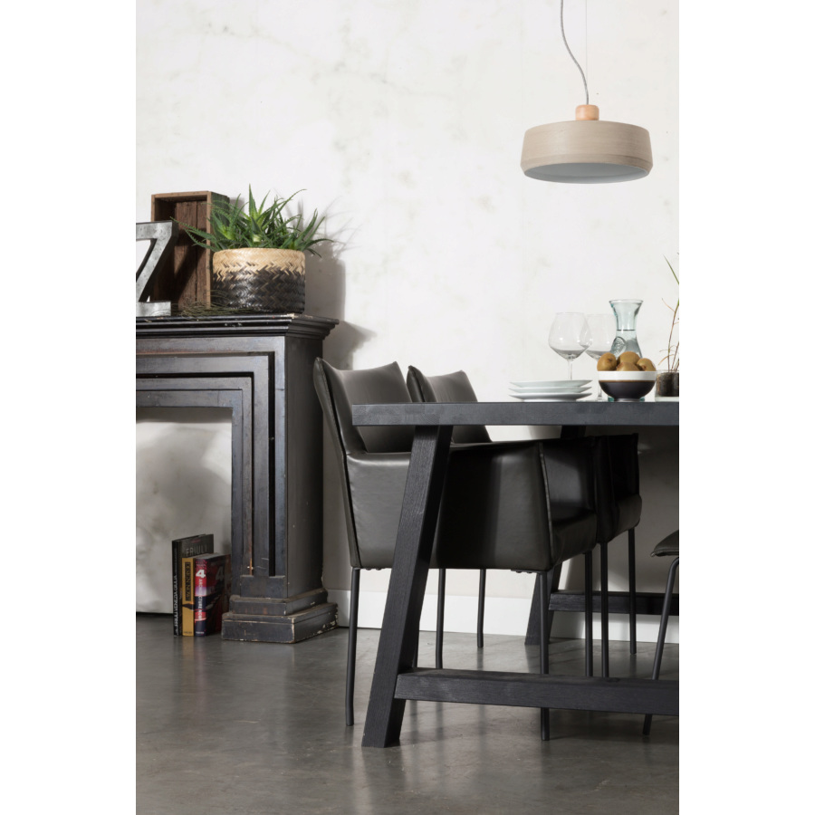 Стул Floke черный White Label Living 1100248 - Вид №1