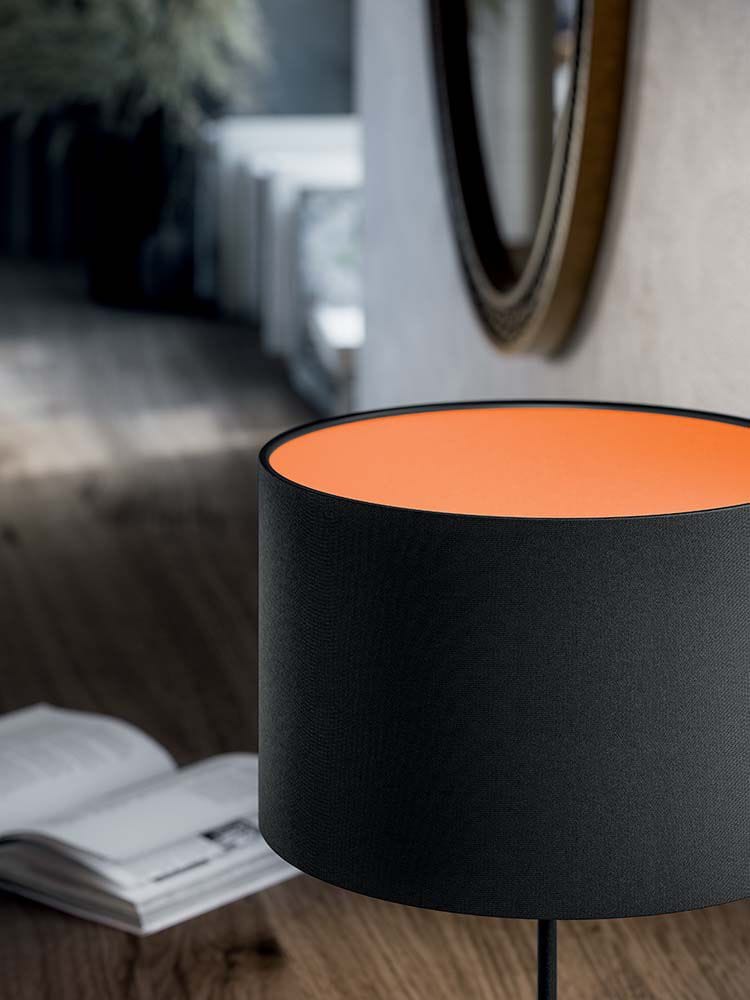 Настольная лампа из ткани и металла Quadrifoglio Group Design Lighting ARCH-00013477 - Вид №1