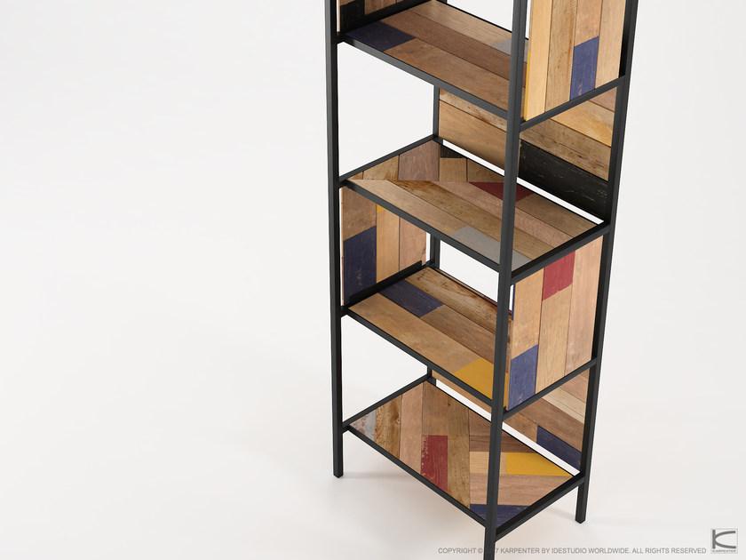 KARPENTER Книжный шкаф из восстановленного дерева Planke Pk16 - Вид №6