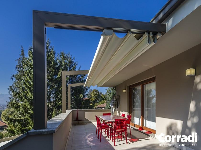 Corradi Алюминиевая пергола с освещением Pergotenda® sun-id-1468690 - Вид №2