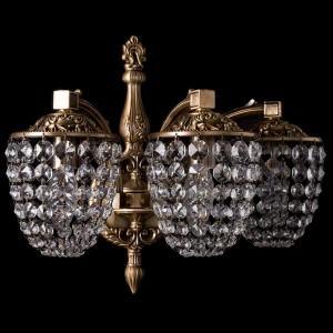 Бра Bohemia Ivele 1872/3/150/FP BOHEMIA IVELE ФОНАРЬ 079389 Золото;прозрачный