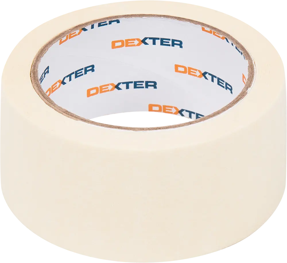 Малярная лента Dexter для безупречного окрашивания 48 мм х 25 м 82664803