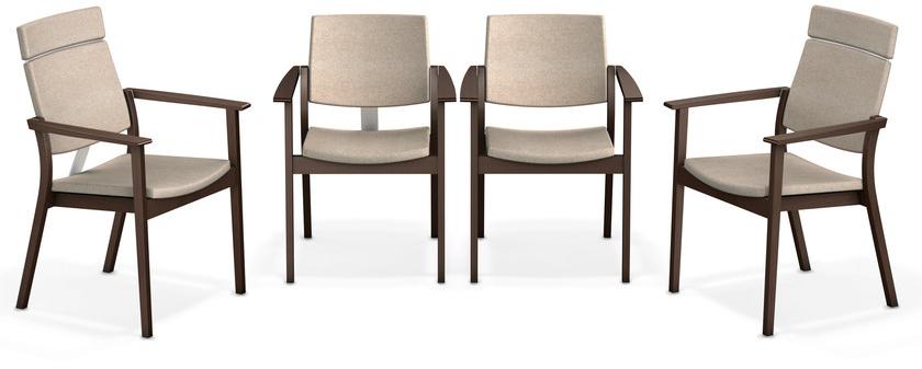 Casala Стул с подлокотниками с высокой спинкой Sina 2401-11 - Вид №4