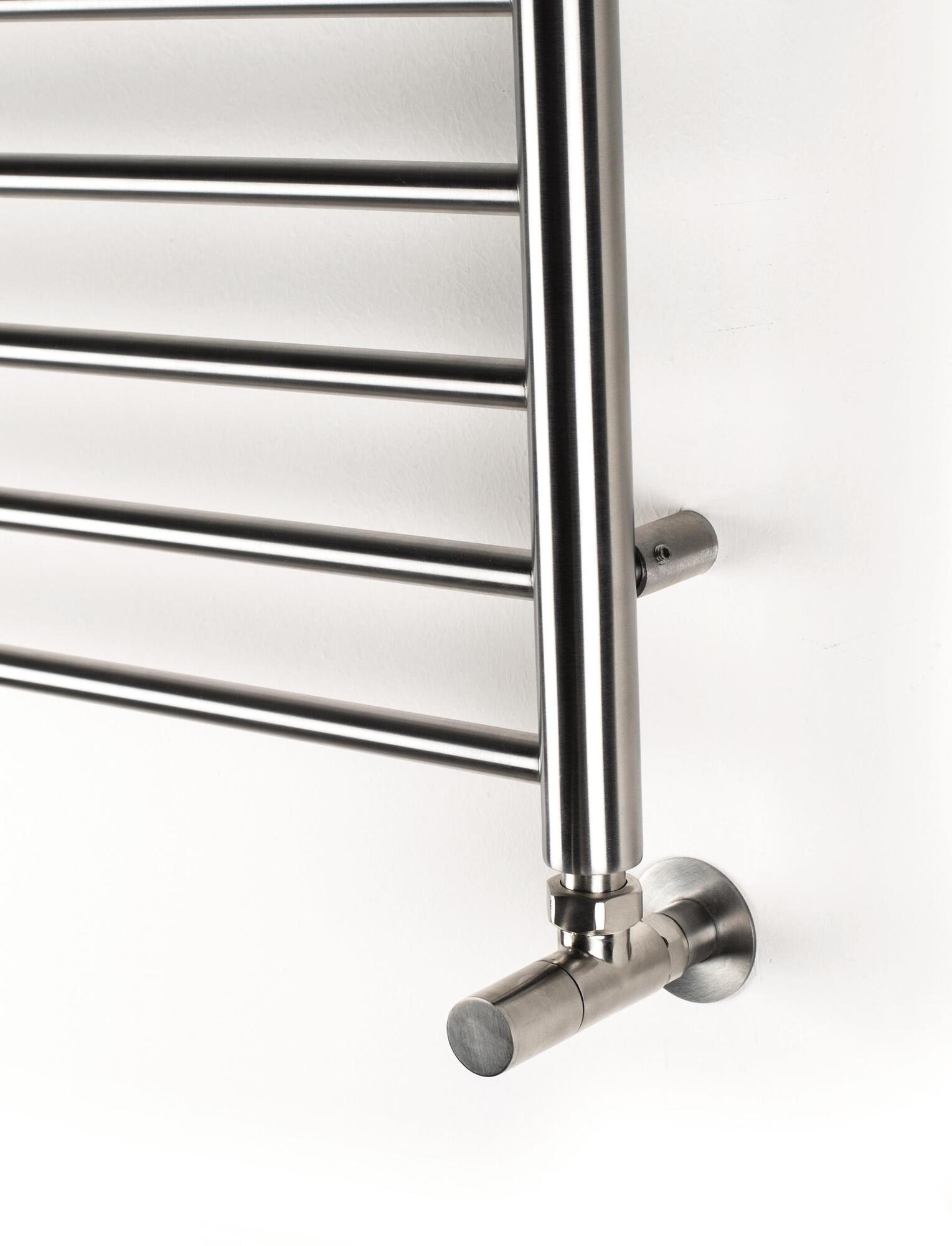 Полотенцесушитель Hammam KAYRA Stainless steel  комбинированный; электрический или водяной Сталь  - Вид №11