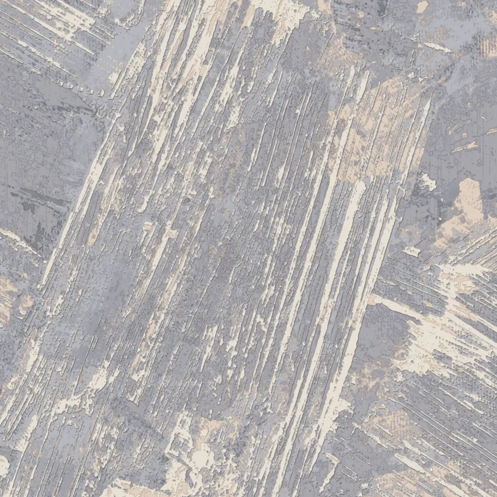 Флизелиновые обои Wallsecret Encanto серо-синие с тиснением 89363298 STLM-0834119 - Вид №1