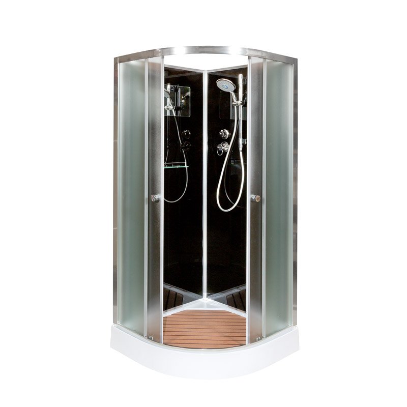 D90S+ эл. Душевая кабина DETO Серия D B01 BLACK