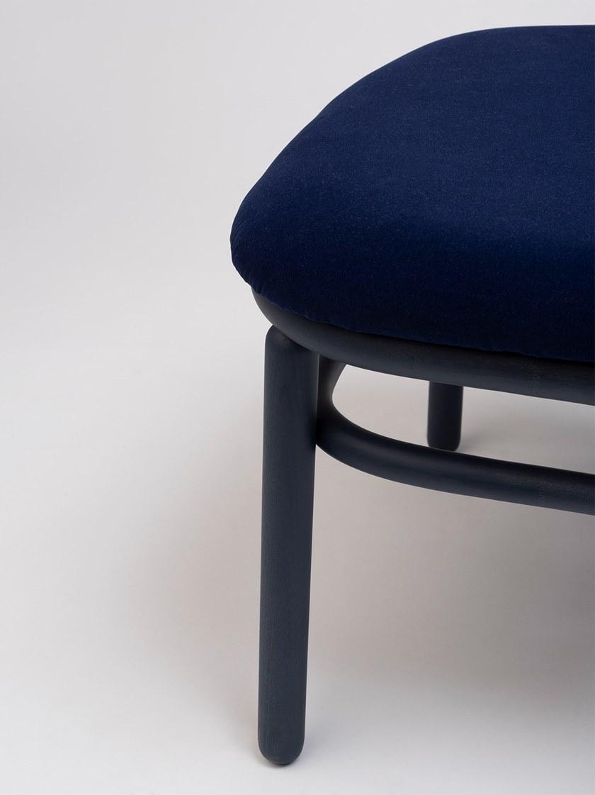 ONDARRETA Низкий табурет из ткани Lana sun-id-1485019 - Вид №2