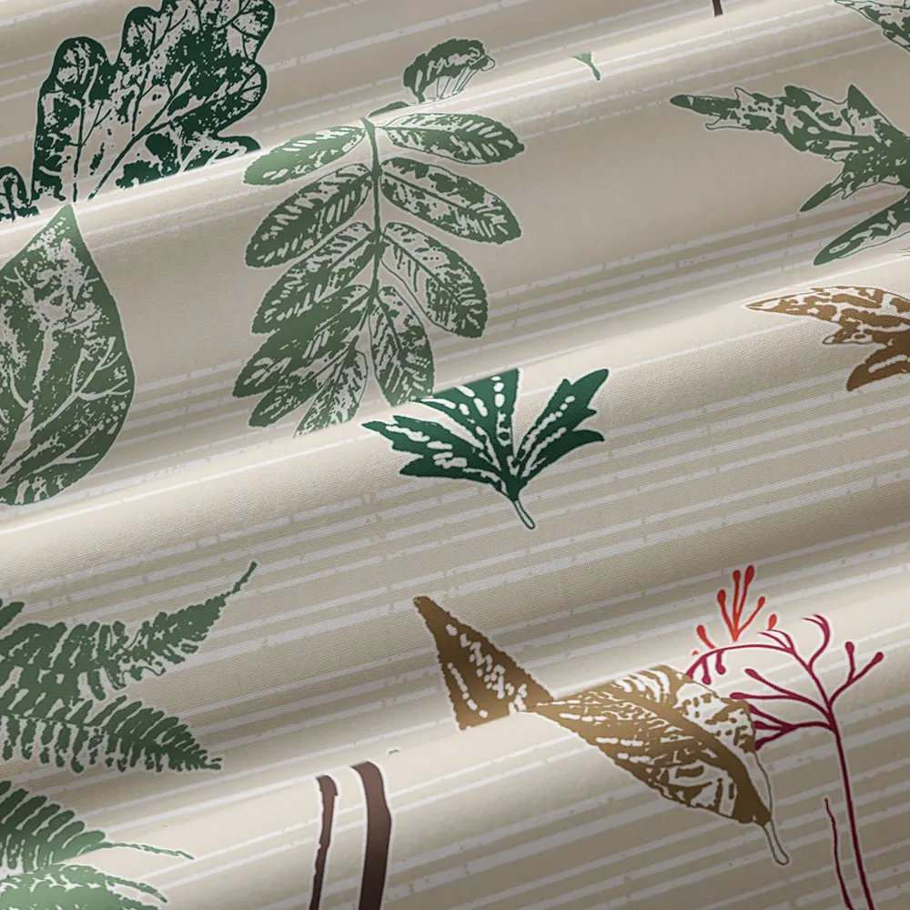 Комплект постельного белья Волшебная ночь Эко Herbarium евро бежевый 89438377 STLM-1580624 - Вид №1