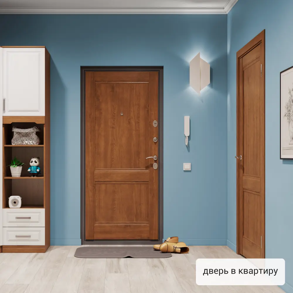 Дверь входная металлическая Берн 860 мм правая цвет тоскана TOREX STLM-2138927 - Вид №15