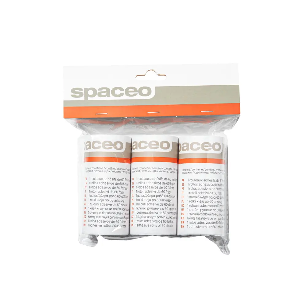 SPACEO - Ролик-липучка для одежды с многоразовыми сменными блоками 82658196 STLM-0033013 - Вид №2