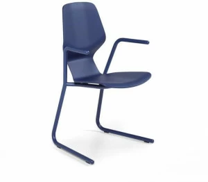 prostoria Консольный штабелируемый стул с подлокотниками Oblikant