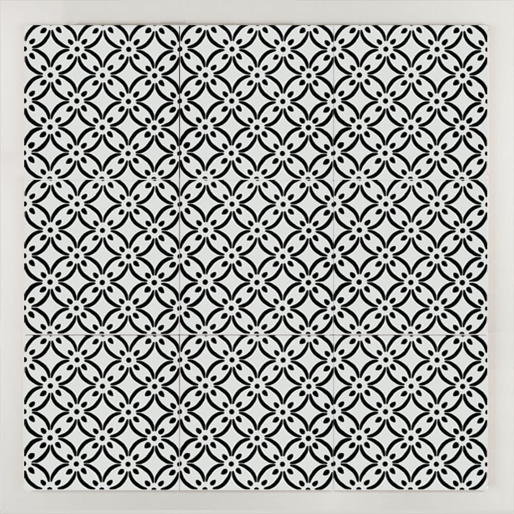 Пол / покрытие ручной работы La Riggiola черный и белый ARCH-00117597 - Вид №3