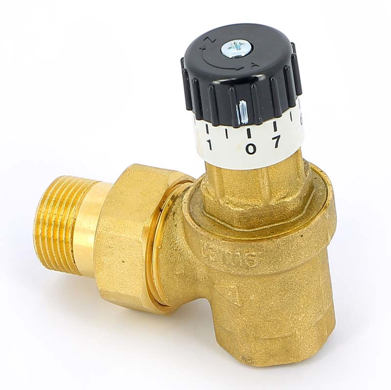 Клапан перепускной НВ угловой облегченный с разъемным соединением WATTS Ind 3/4" 10005171 - Вид №3