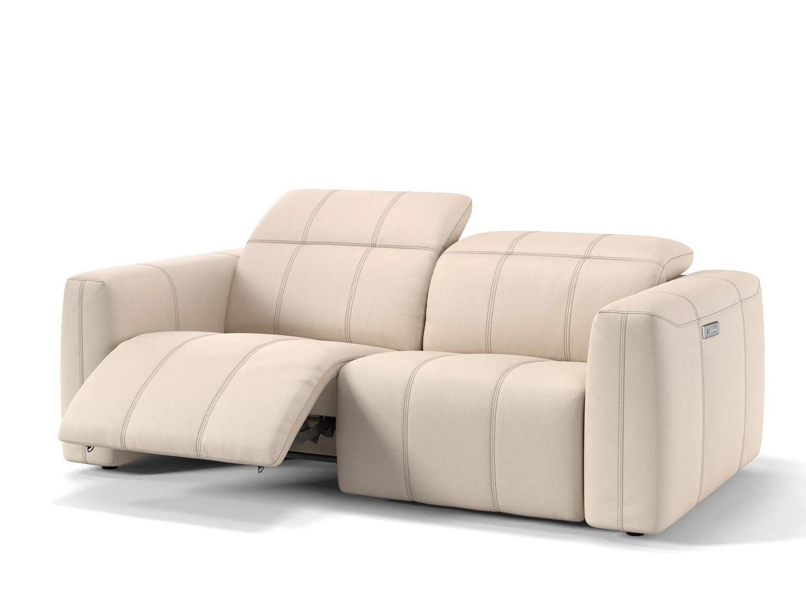 3-местный кожаный диван Sofanella Флорида ARCH-00104789