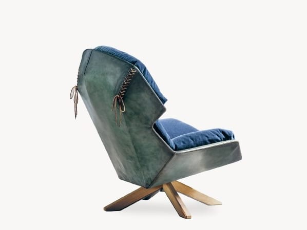 Тканевое вращающееся кресло MOROSO ARCH-00008984 - Вид №11