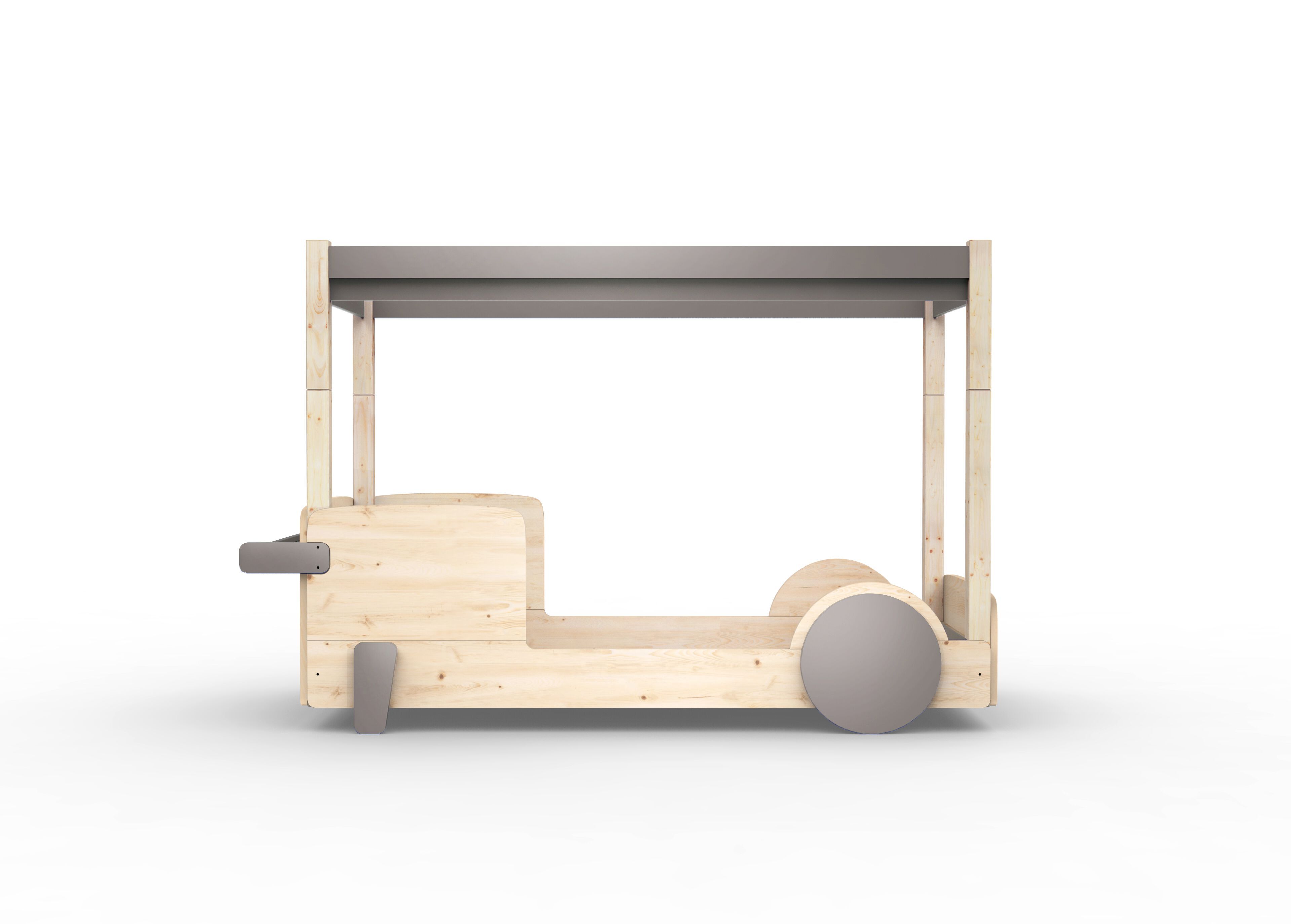 Деревянная односпальная кровать с балдахином Mathy by Bols ARCH-00085571 - Вид №25