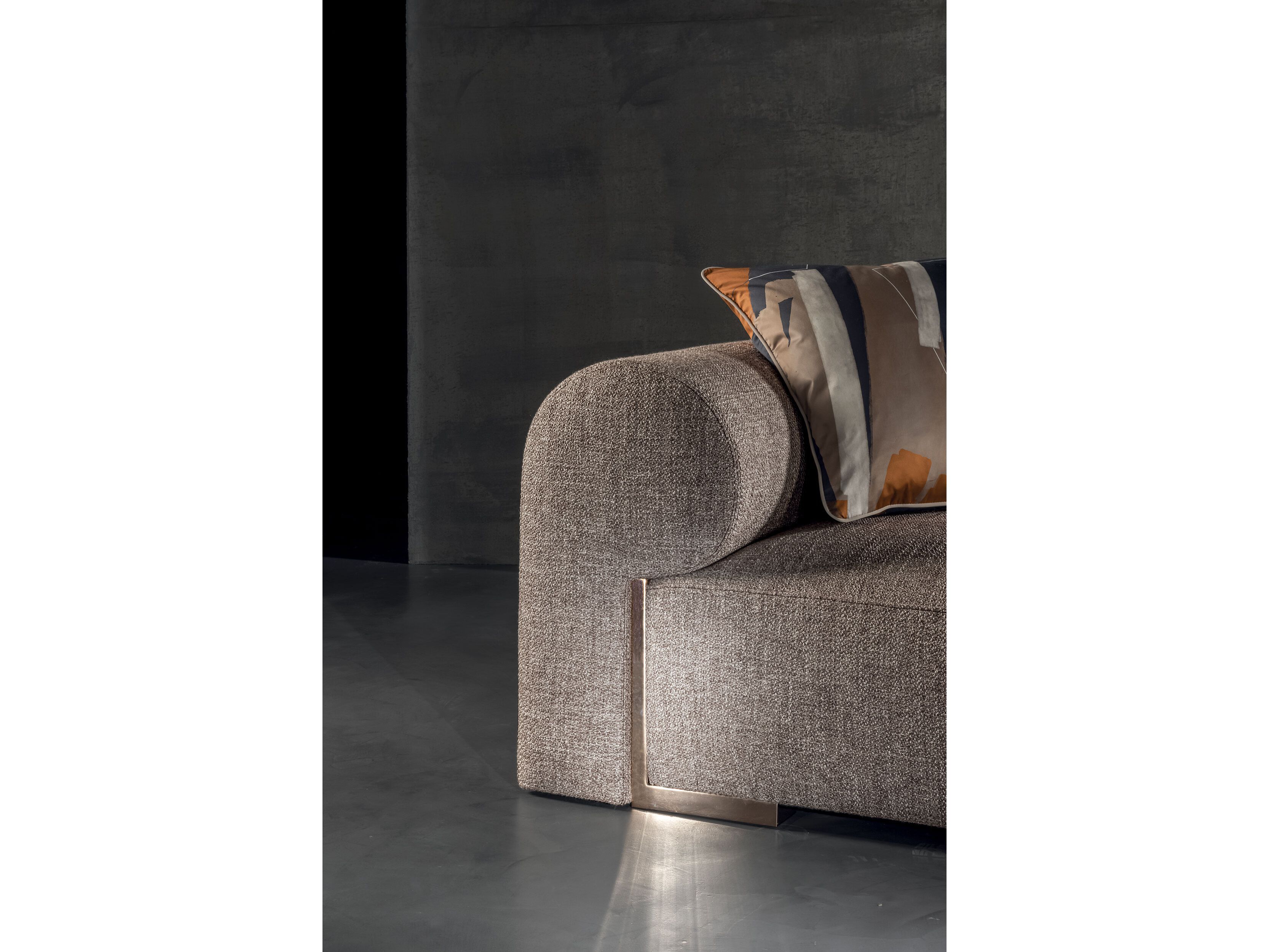 Секционный диван из ткани Longhi Blooming ARCH-00153284 - Вид №7