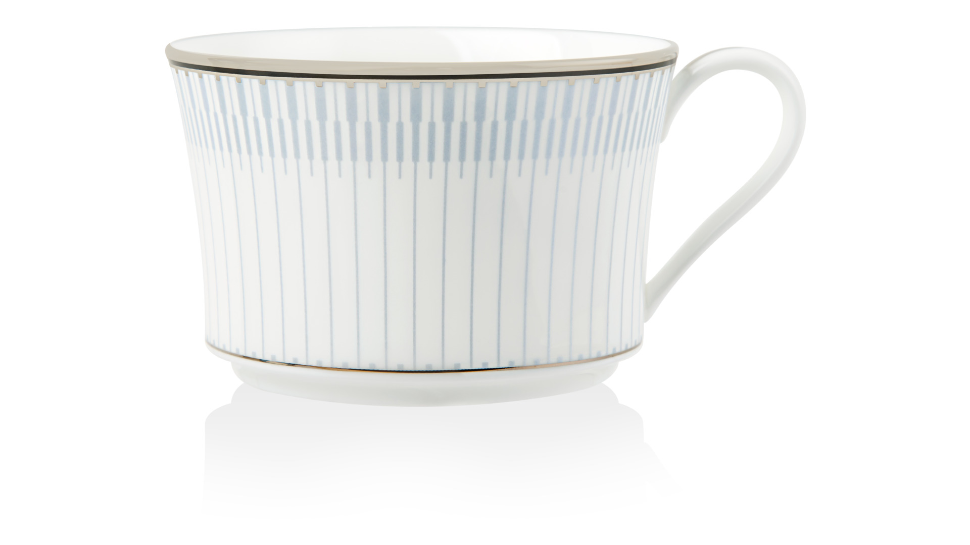 10672920 Noritake Сервиз чайный Noritake "Богарт платиновый" на 6 персон, 20 предмет Фарфор костяной  - Вид №8