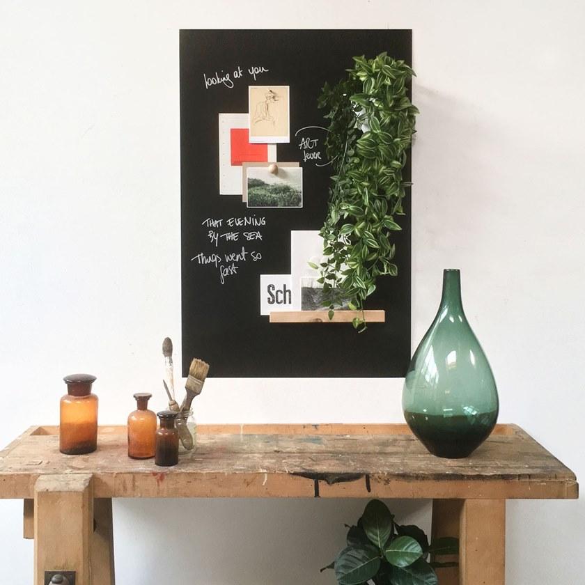 Groovy Magnets Однотонный клейкий виниловый декор Writable St-mark-62x90 - Вид №3