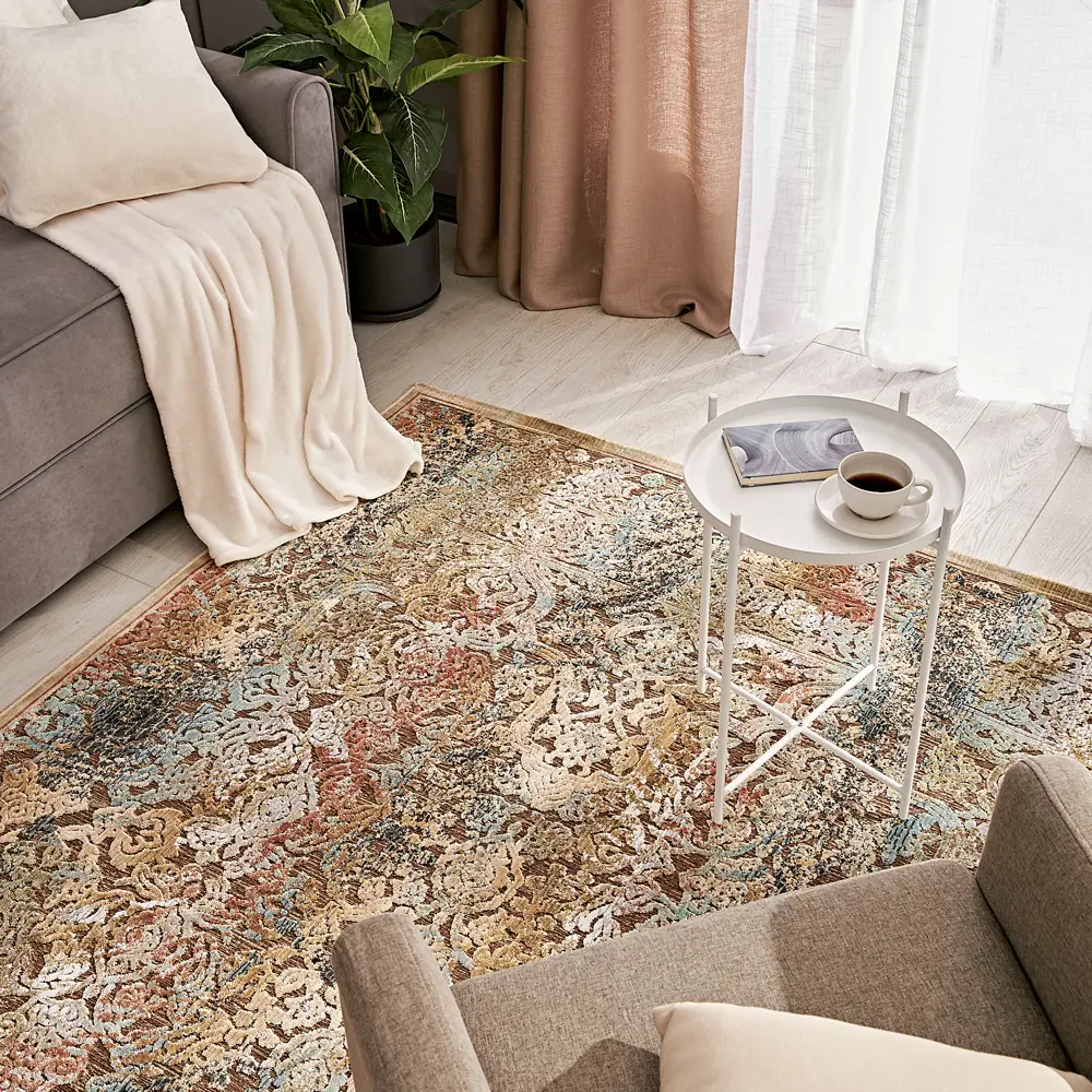 Ковер вискоза Симфония 426 N 160x235 см, цвет бежевый CTIM STLM-2166603 - Вид №5