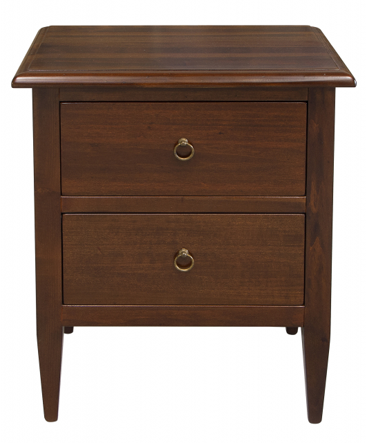 2851 Tifernoit Гладкая прикроватная тумба с 2 ящиками Zona Notte  - Вид №3